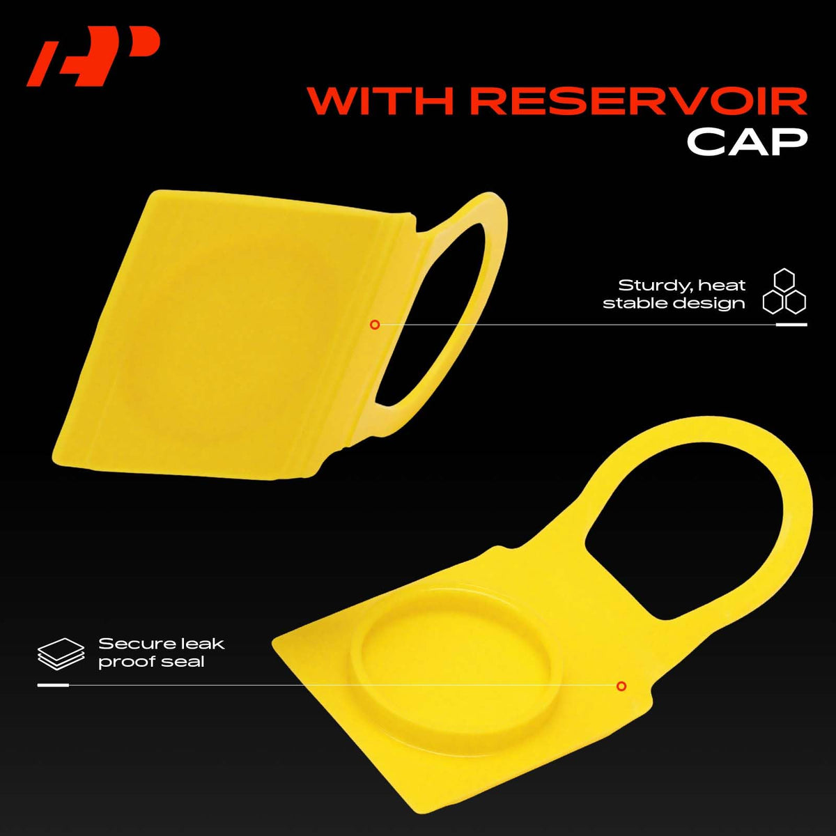 A-Premium installed in engine bay showing direct-fit replacement benefit