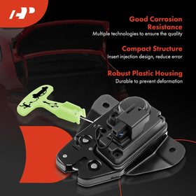 A-Premium actuator installed in rear tailgate showing correct fit and restored operation