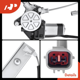 A-Premium regulator installed in vehicle demonstrating restored window function