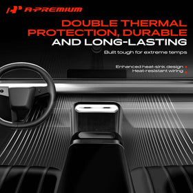 A-Premium installed in vehicle rear HVAC demonstrating restored fan control
