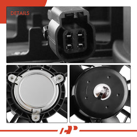 A-Premium installed in vehicle radiator area demonstrating direct-fit replacement