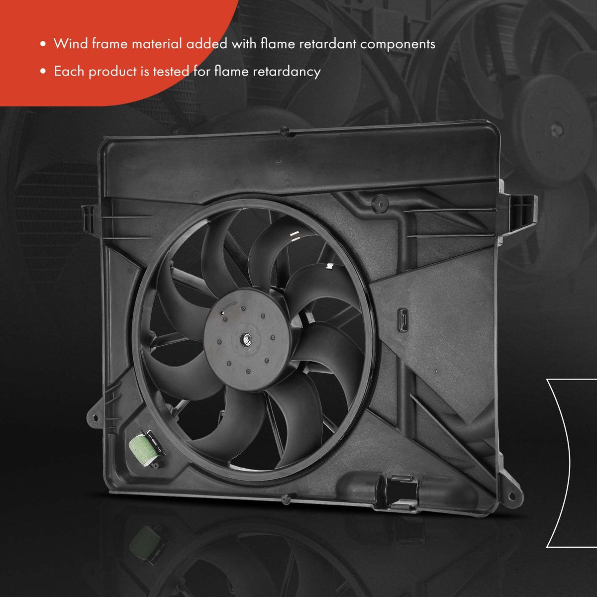 A-Premium installed in vehicle radiator area demonstrating ready compatibility