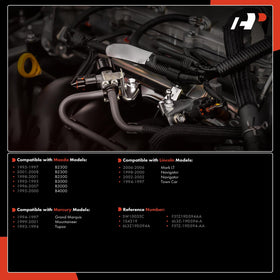 A-Premium installed on A/C line demonstrating correct fitment and functional restoration