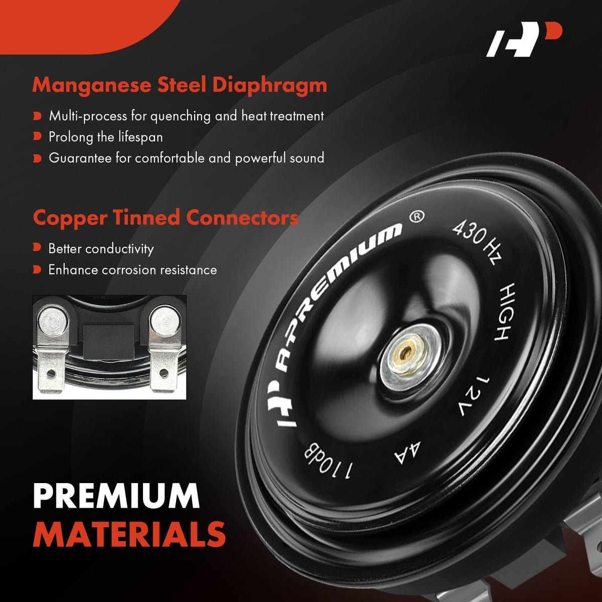 A-Premium installed on motorcycle fender showing easy universal fit