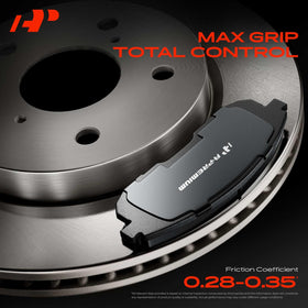 A-Premium front pad installed on Ram rotor showing reliable braking upgrade benefit