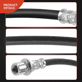 A-Premium hose installed on truck rear center showing correct routing benefit