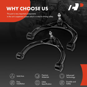 A-Premium control arm installed on Ram 1500 front suspension demonstrating fitment and improved steering stability