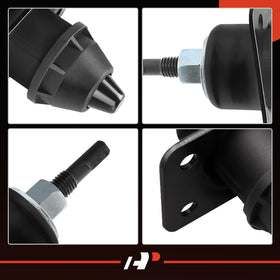 A-Premium latch installed on Volvo VNL hood demonstrating secure closure