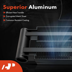 A-Premium cooler installed under hood demonstrating easy direct-fit replacement benefit