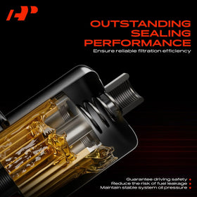 A-Premium installed under hood demonstrating easy direct-fit replacement