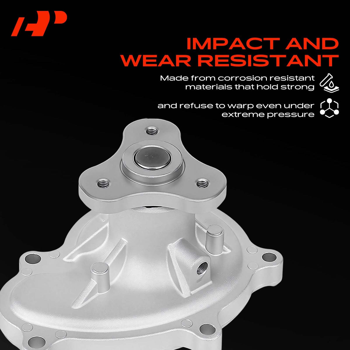 A-Premium pump installed under hood demonstrating direct-fit replacement for quick service