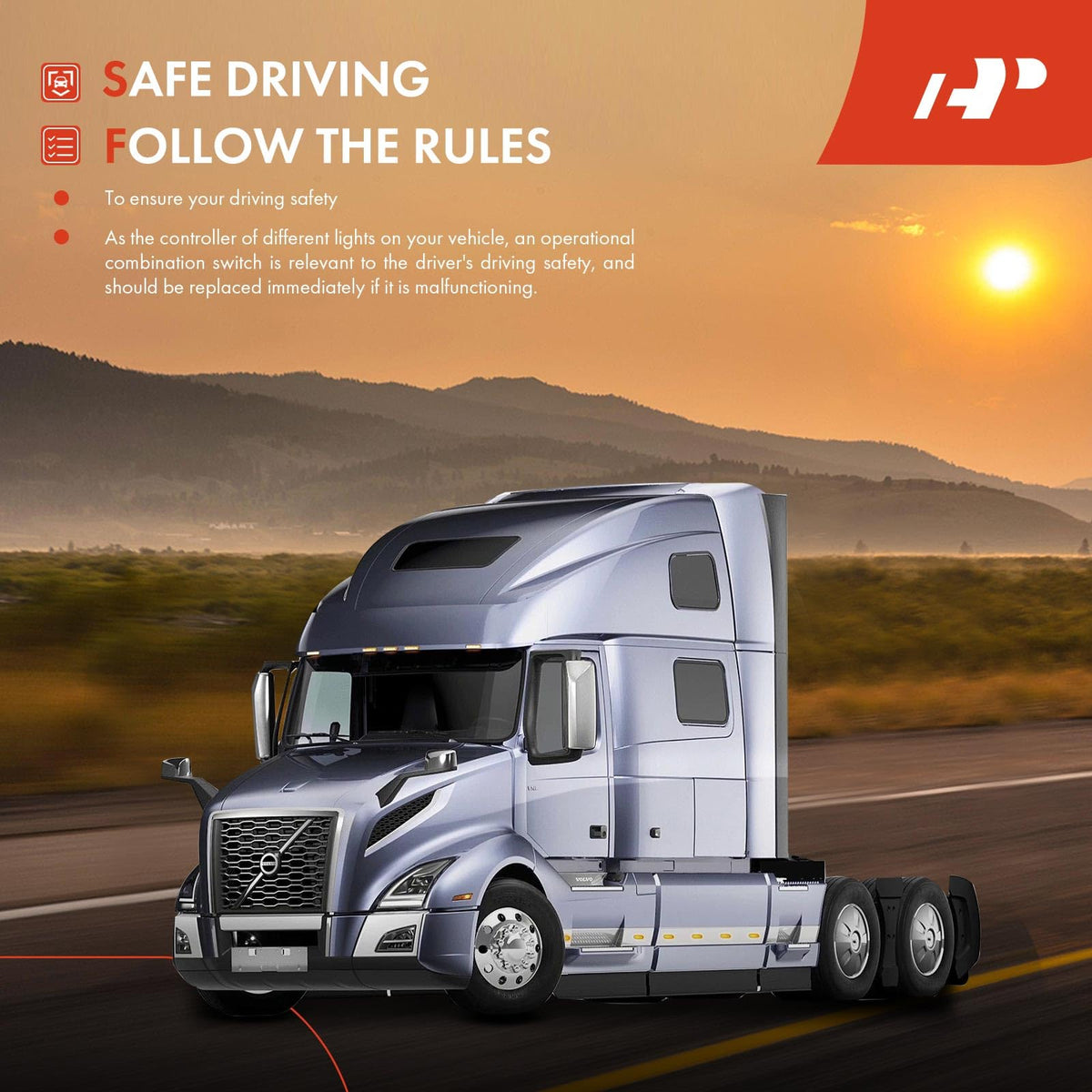 A-Premium installed under steering wheel demonstrating direct replacement