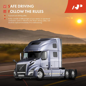 A-Premium installed under steering wheel demonstrating direct replacement