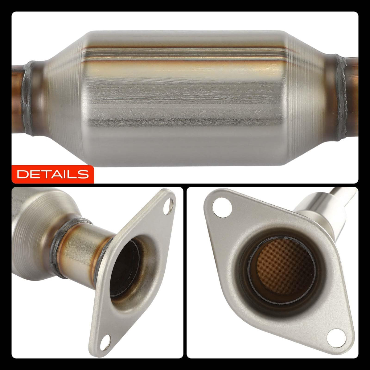A-Premium installed view from rear showing exhaust routing accuracy