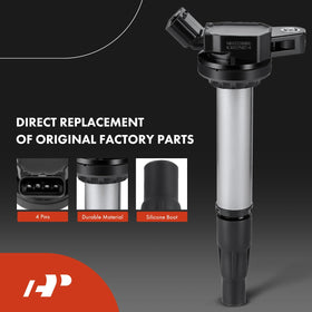 A-Premium iridium spark plug closeup highlighting fine electrode for long life and stable ignition