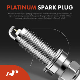 A-Premium kit components laid out to display matching coils and plugs for convenience