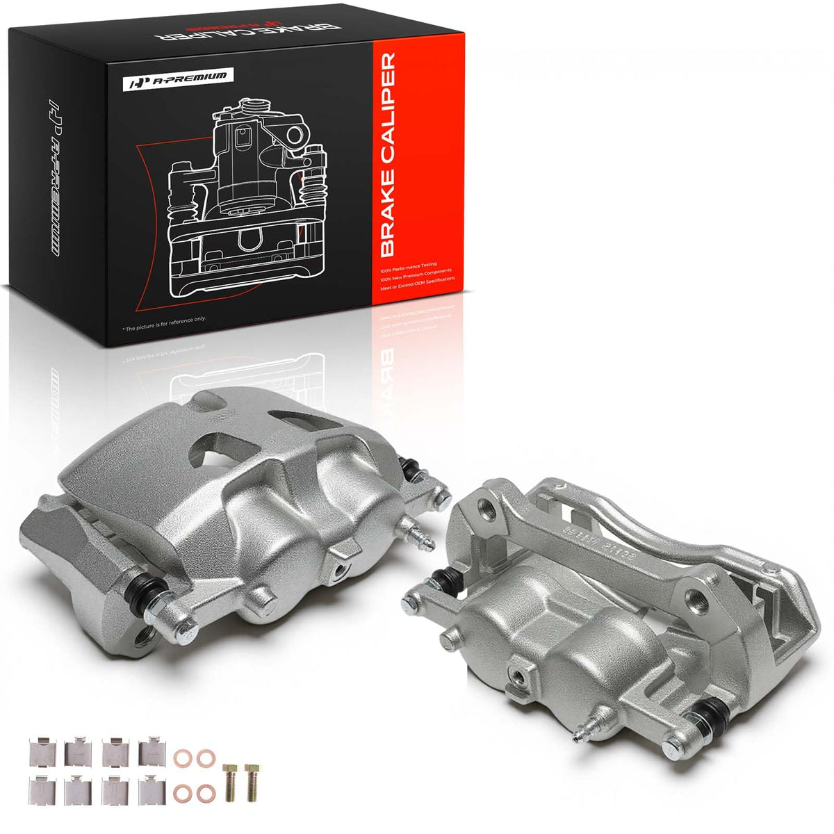 A-Premium full kit laid out showing included hardware and bracket convenience
