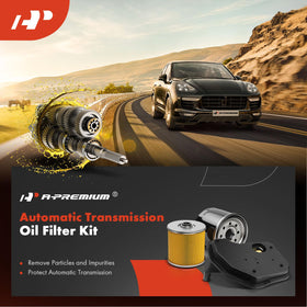 A-Premium kit packaging including filter and gasket for convenient service
