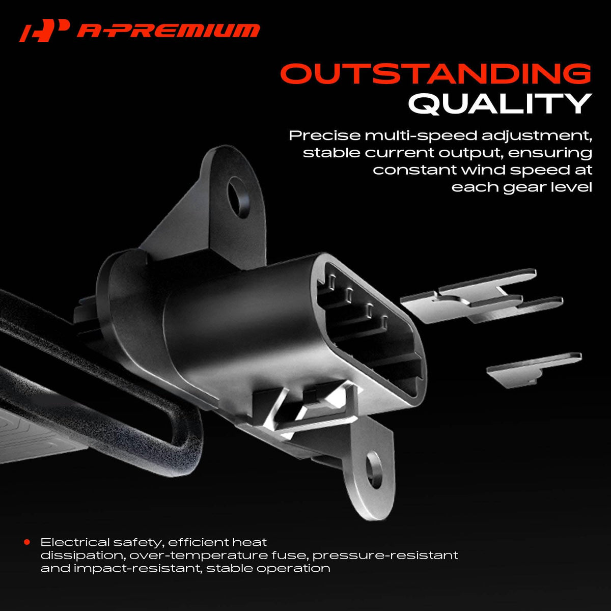 A-Premium label and reference numbers for easy part identification benefit