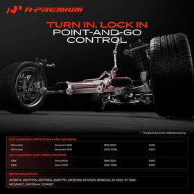 A-Premium label and part numbers visible to confirm compatibility and fitment