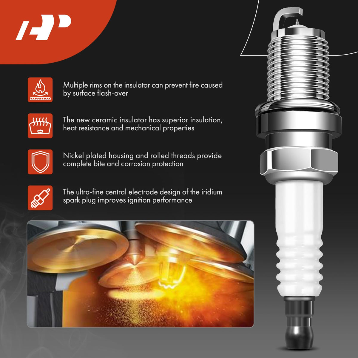 A-Premium product label and reference numbers displayed to verify vehicle compatibility quickly