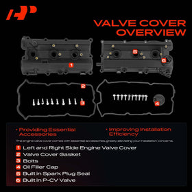 A-Premium left and right covers side-by-side showing correct size and symmetry