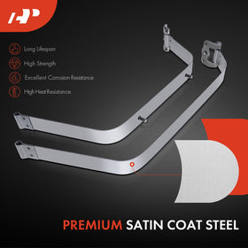 A-Premium visual comparing 29-inch and 27-inch straps for correct fit lengths