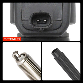 A-Premium material detail showing iridium electrode and corrosion-resistant finish