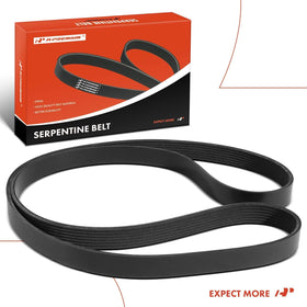 A-Premium belt in a garage setting being fitted, showing DIY ease