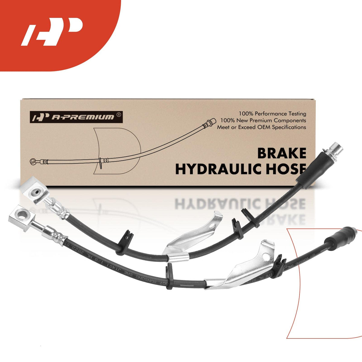 A-Premium hose in garage installation scene showing shop-ready reliability
