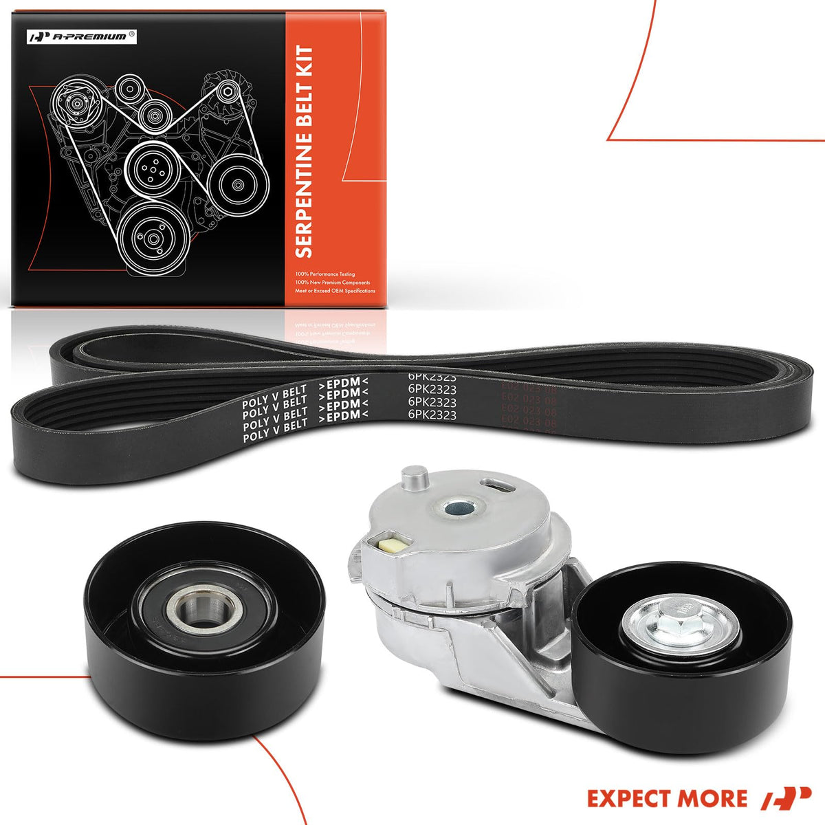 A-Premium kit in garage during installation, illustrates real-world application benefit