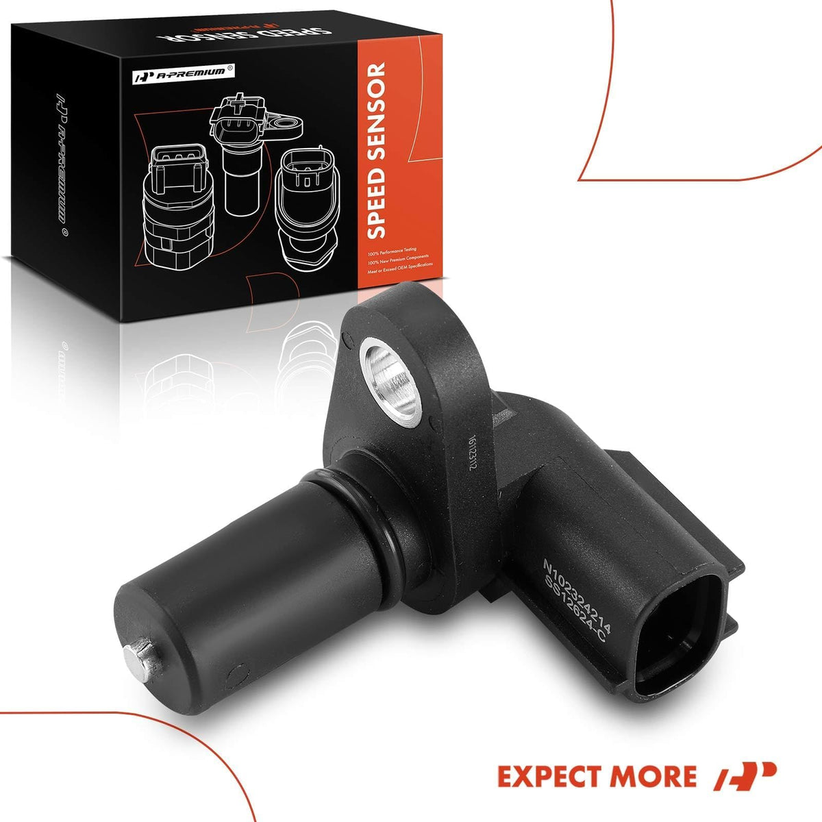 A-Premium sensor in a garage during installation showing professional fit