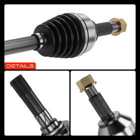 A-Premium axles with tools in a garage setting showing straightforward DIY installation benefit