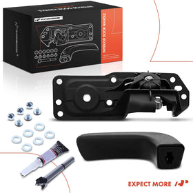 A-Premium handle being installed in a garage setting for quick DIY repair