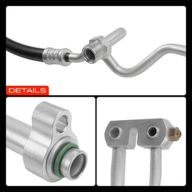 A-Premium hose in a garage installation setting illustrating ease of fit for DIY or pro mechanics