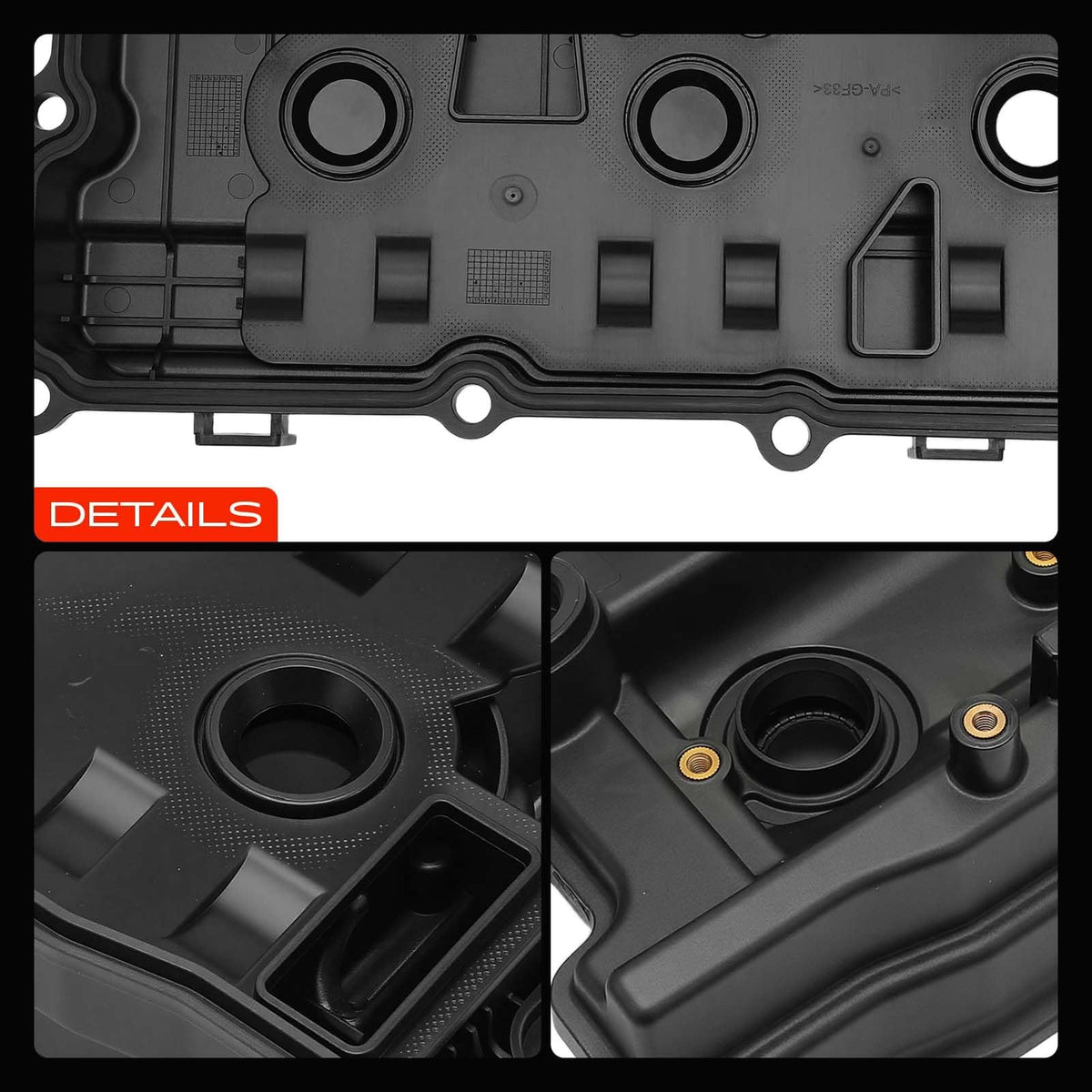 A-Premium valve cover kit in garage installation scene showing straightforward DIY benefit