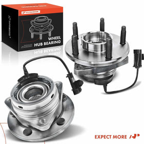 Mechanic installing A-Premium hub in garage lifestyle scene illustrating professional fitment