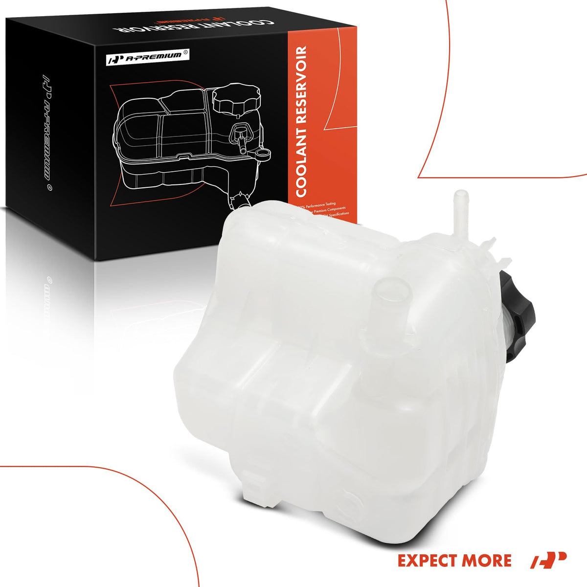 A-Premium reservoir in garage setting illustrating professional-quality replacement