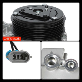 A-Premium compressor during garage installation showing professional fitment