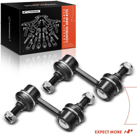 Mechanic installing A-Premium front sway bar link in garage showing professional-fit replacement benefits