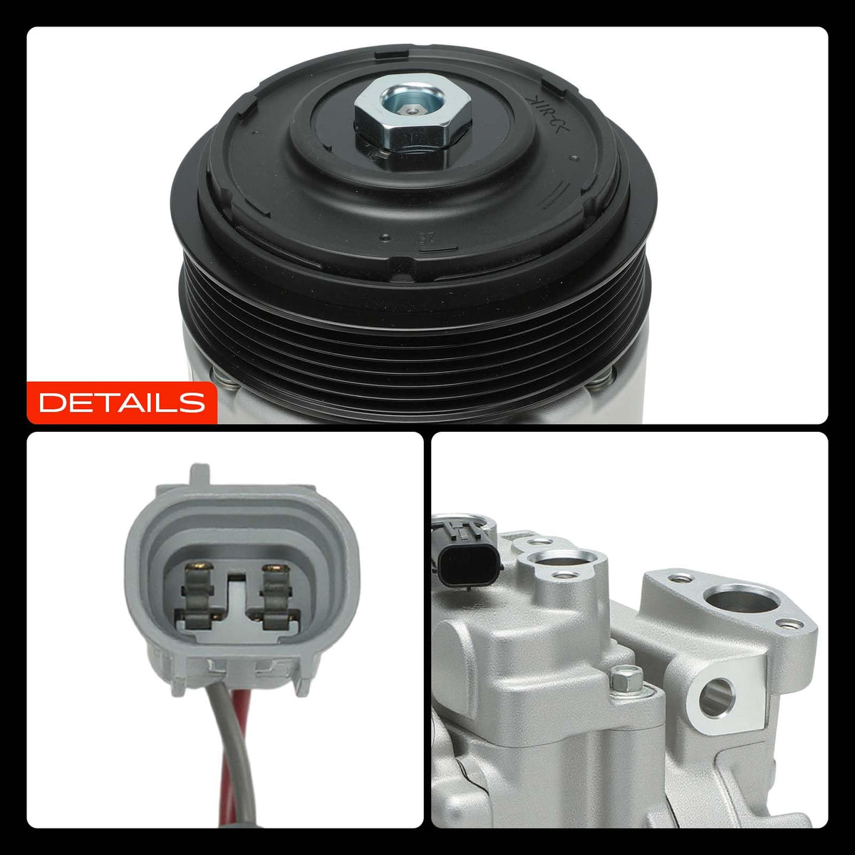 A-Premium compressor in a garage setting showing straightforward mechanic installation