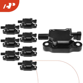 A-Premium coil kit in garage repair setting conveying professional-quality replacement