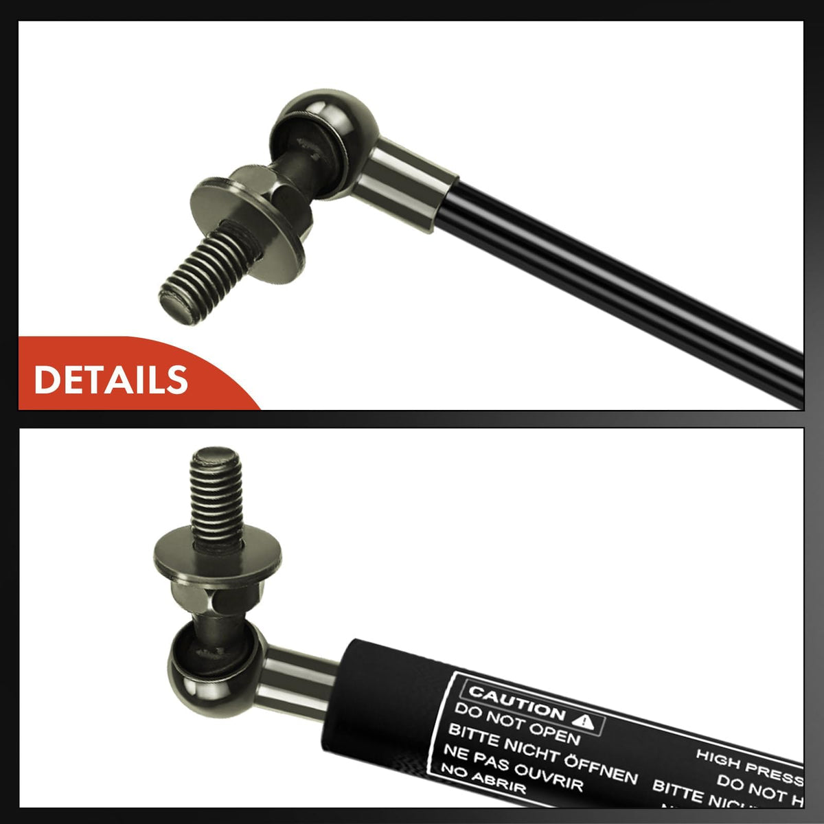 A-Premium in a garage repair scene showing effortless hood access benefit