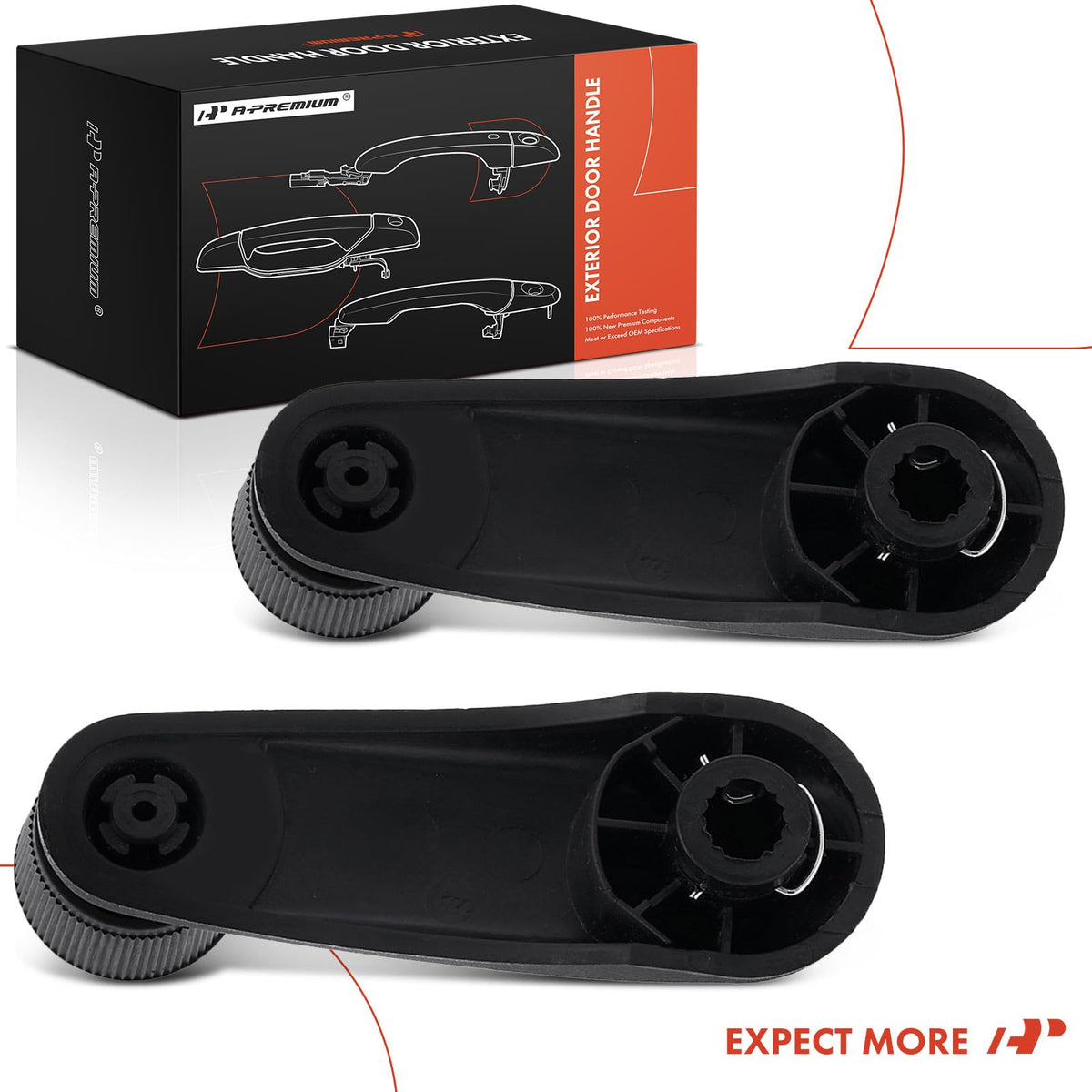 A-Premium handles in a garage repair scene illustrating DIY replacement ease