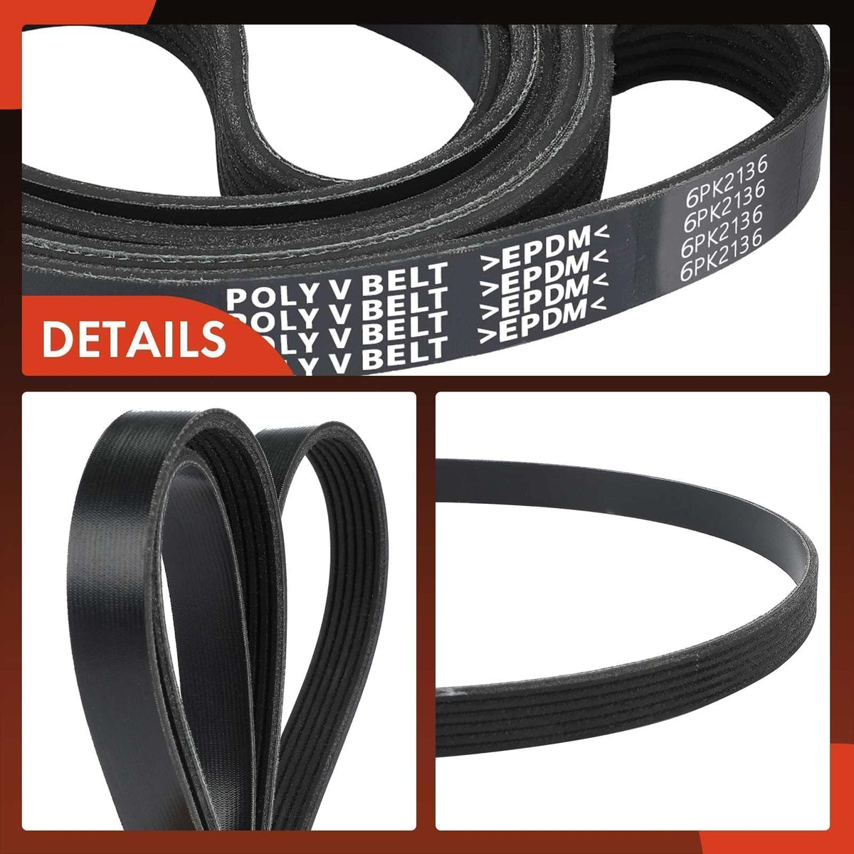 A-Premium belt in garage during replacement, supports DIY installation confidence