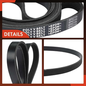 A-Premium belt in garage during replacement, supports DIY installation confidence
