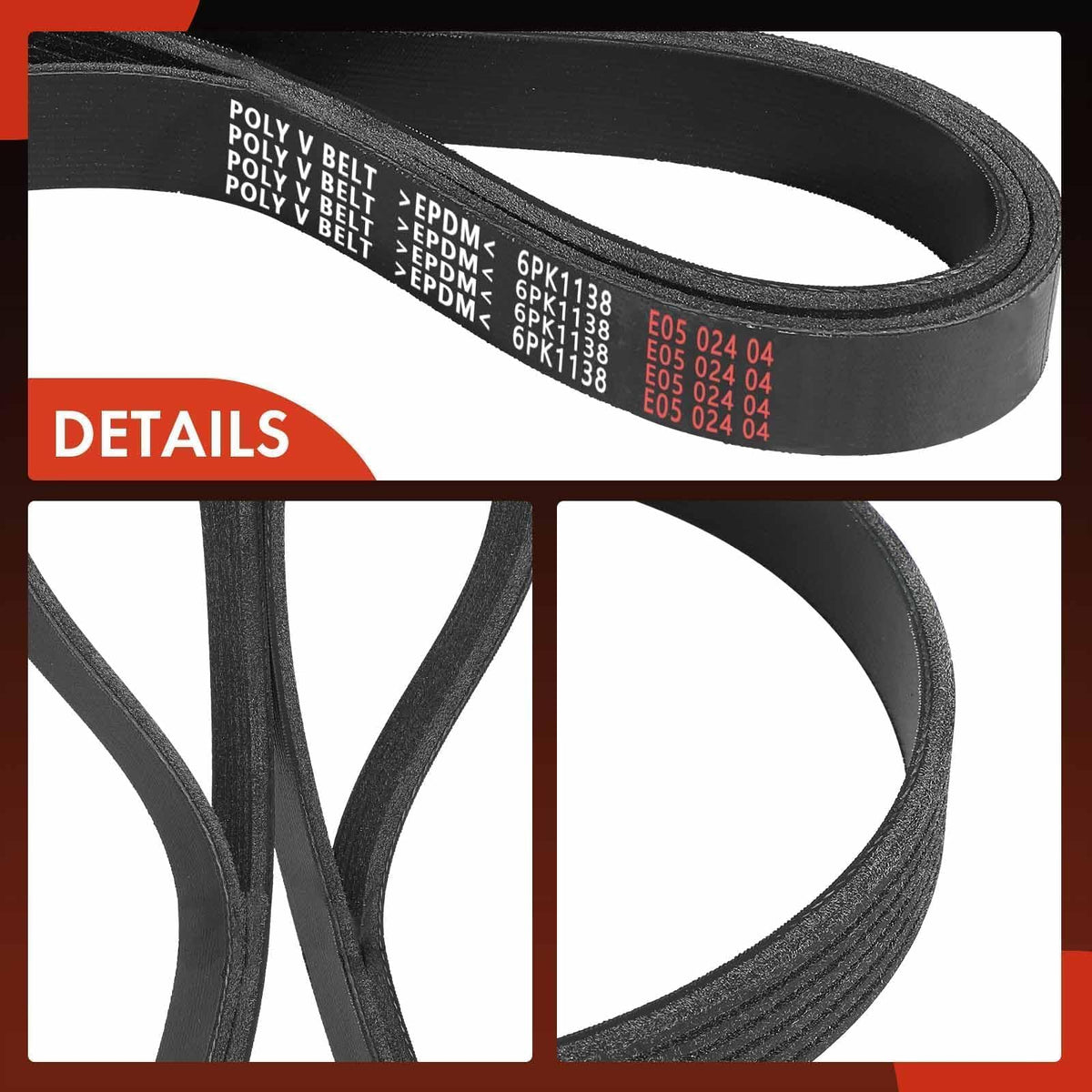 A-Premium belt in garage setting suggesting reliable, DIY-ready replacement