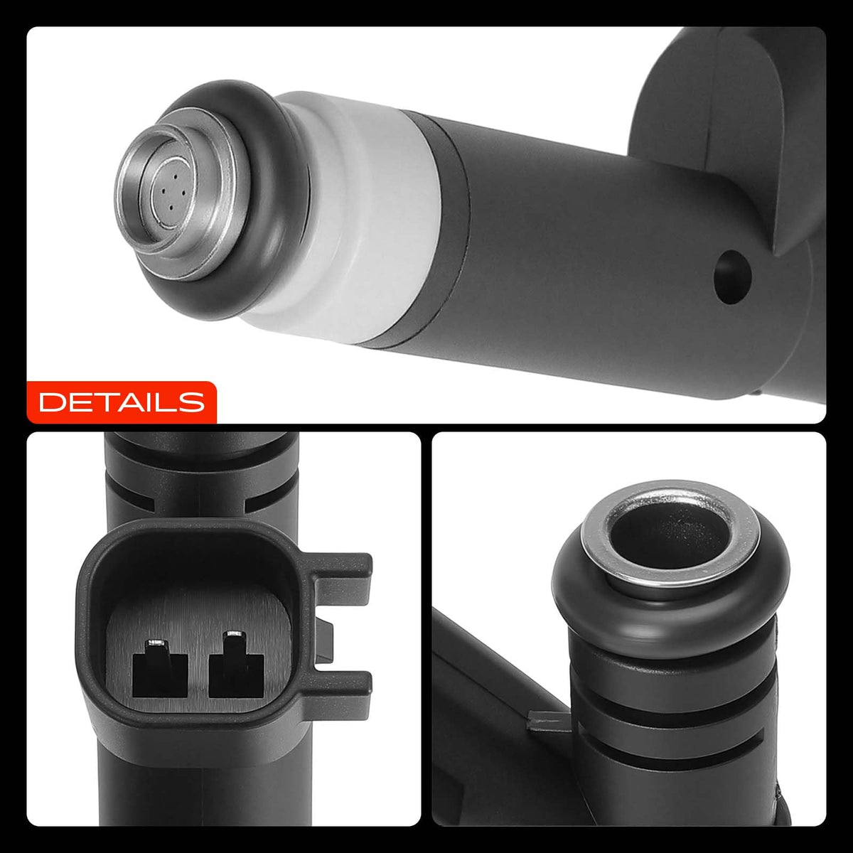 A-Premium injectors staged in a garage setting showing ready-to-install professional look
