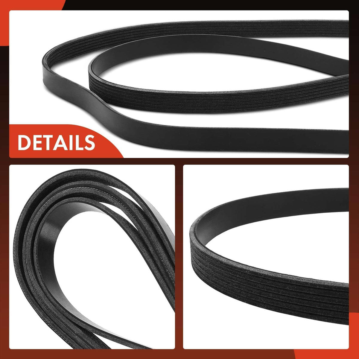 A-Premium belt staged with tools in garage conveying professional readiness