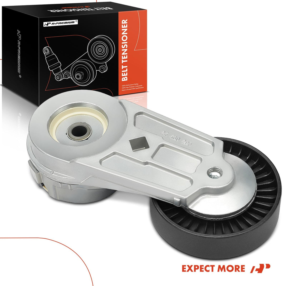 A-Premium tensioner in garage setting illustrating easy replacement for DIY mechanics